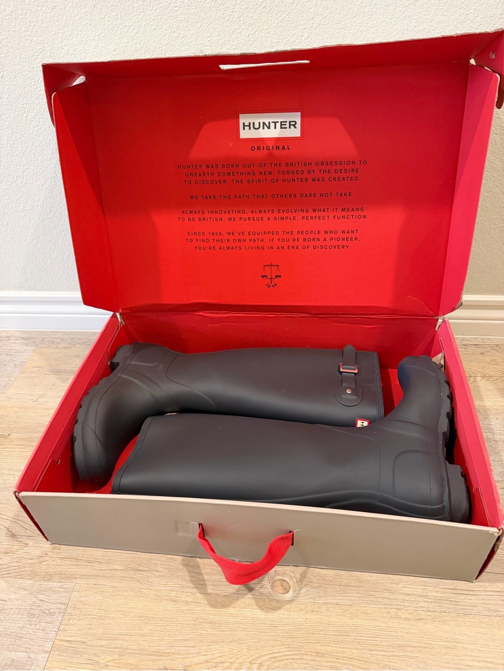 Original Hunter Boots - Matte Black - Women’s 8